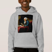 Thumb Portrait, Benjamin Franklin Gründungsvater Hoodie (Vorderseite)
