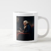 Thumb Portrait, Benjamin Franklin Gründungsvater Jumbo-Tasse (Rechts)