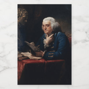 Thumb Portrait, Benjamin Franklin Gründungsvater Lebensmitteletikett