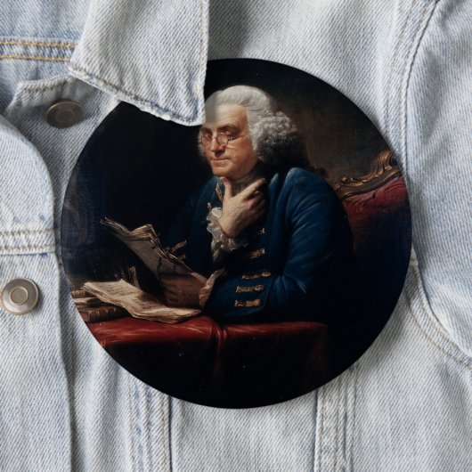 Thumb Portrait Benjamin Franklin im Weißen Haus Button (Beispiel)