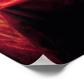 THUMB PORTRAIT of BEN FRANKLIN 1767 Poster (Ecke)