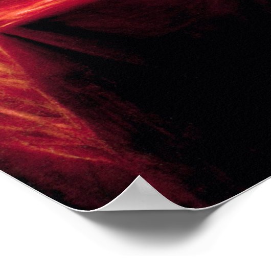 THUMB PORTRAIT of BEN FRANKLIN 1767 Poster (Ecke)