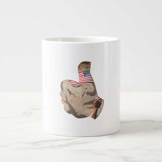 THUMB UP DONALD Jumbo-Tasse (Vorderseite)