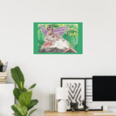 Thumbalina und Rat Poster (Heimbüro)