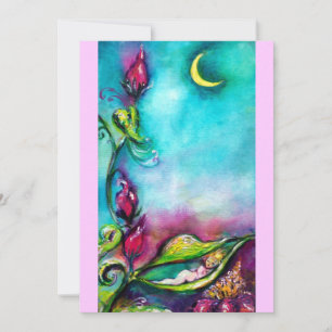 THUMBELINA, BABY DUSCHE EINLADUNG