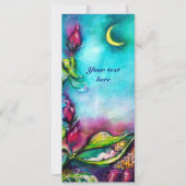 THUMBELINA, BABY DUSCHE EINLADUNG (Rückseite)