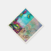 THUMBELINA BABY SHOWER MONOGRAM SERVIETTE (Ecke)