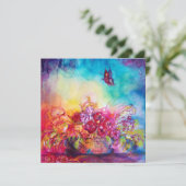 THUMBELINA, BLUME BASKET UND SCHALTFLÄCHE (Stehend Vorderseite)