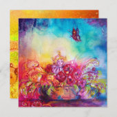 THUMBELINA, BLUME BASKET UND SCHALTFLÄCHE (Vorne/Hinten)