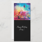 THUMBELINA, BLUME BASKET UND SCHALTFLÄCHE ANKÜNDIGUNG (Rückseite)