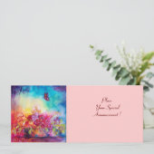 THUMBELINA, BLUME BASKET UND SCHALTFLÄCHE ANKÜNDIGUNG (Stehend Vorderseite)