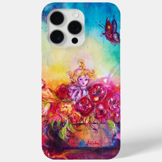 THUMBELINA,BLUME BASKET UND SCHALTFLÄCHE Case-Mate iPhone HÜLLE (Rückseite)