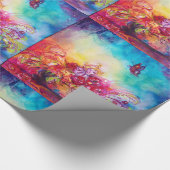 THUMBELINA,BLUME BASKET UND SCHALTFLÄCHE GESCHENKPAPIER (Ecke)