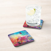 THUMBELINA,BLUME BASKET UND SCHALTFLÄCHE GETRÄNKEUNTERSETZER (Rechte Seite)