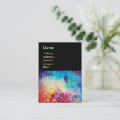 THUMBELINA, BLUME BASKET UND SCHALTFLÄCHE VISITENKARTE (Stehend Vorderseite)