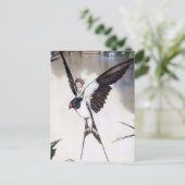 Thumbelina by W Heath Robinson Postkarte (Stehend Vorderseite)