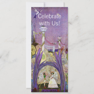 Thumbelina Königin der Blumen-Einladung Einladung