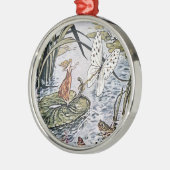 Thumbelina Ornament Aus Metall (Links)