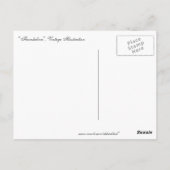 ‚Thumbelina‘ Postkarte (Rückseite)