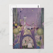 Thumbelina Postkarte (Vorne/Hinten)