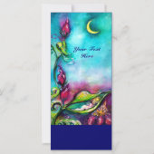 THUMBELINA SCHLAFEN ZWISCHEN BLÄTTER DER ROSE (Rückseite)