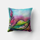 THUMBELINA SCHLAFEN ZWISCHEN BLÄTTER DER ROSE KISSEN (Rückseite)