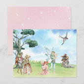 Thumbelina und Prince Fairy Tale Postkarte (Vorne/Hinten)