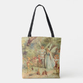 Thumbelina und Prince Wedding, Vintage Mairy Tales Tasche (Rückseite)