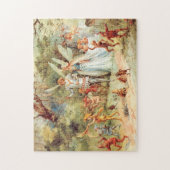 Thumbelinas Hochzeit im Wald Puzzle (Vertikal)