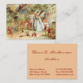 Thumbelinas Hochzeit im Wald Visitenkarte (Vorne/Hinten)