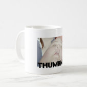THUMBMAN Tasse (Vorderseite Links)