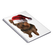Thumbnail_Weihnachtsmannmütze Yorkie Notizblock (Rechte Seite)