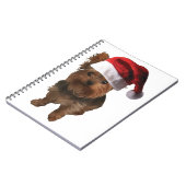 Thumbnail_Weihnachtsmannmütze Yorkie Notizblock (Linke Seite)