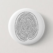 Thumbprint Labyrinth - Button (Vorderseite)