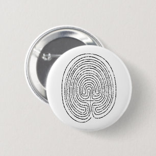 Thumbprint Labyrinth - Button