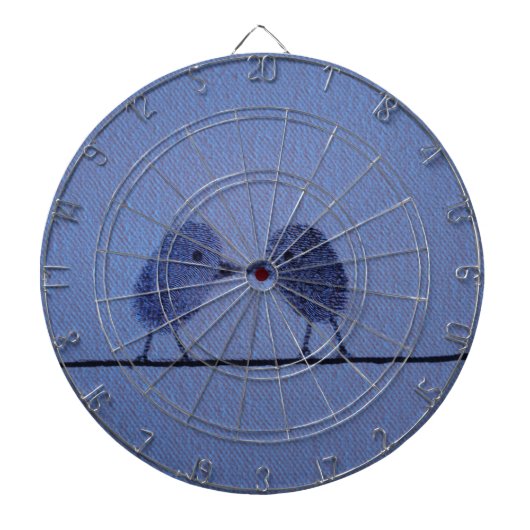 Thumbprint Liebhaber Dartscheibe (vorne)