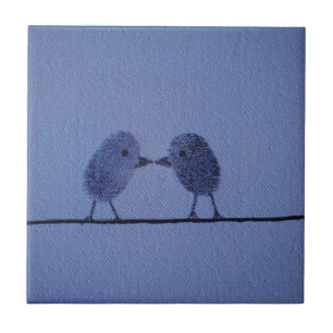 Thumbprint Liebhaber Fliese