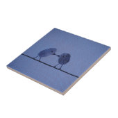 Thumbprint Liebhaber Fliese (Seite)