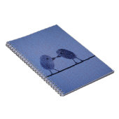 Thumbprint Liebhaber Notizblock (Rechte Seite)