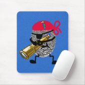 Thumbprint Pirat Mousepad (Mit Mouse)
