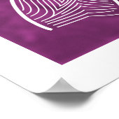 THUMBPRINT - Poster/Print Poster (Ecke)
