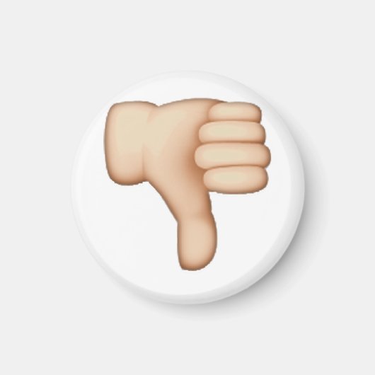 Thumbs Down - Emoji Magnet (Vorne)