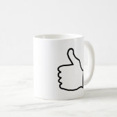 Thumbs Kaffeetasse (VorderseiteRechts)