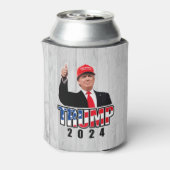 Thumbs Up Donald Trump 2024 Dosenkühler (Kanne Rückseite)