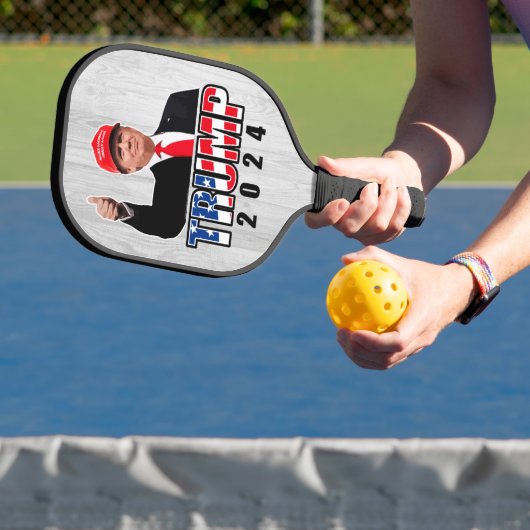 Thumbs Up Donald Trump 2024 Pickleball Schläger (InSitu)