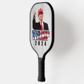 Thumbs Up Donald Trump 2024 Pickleball Schläger (Links)