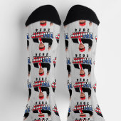Thumbs Up Donald Trump 2024 Socken (Oben)