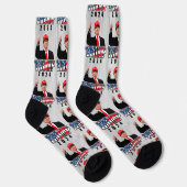 Thumbs Up Donald Trump 2024 Socken (Rechts)