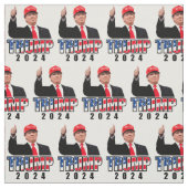Thumbs Up Donald Trump 2024 Stoff (Muster)