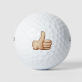 Thumbs Up - Emoji Golfball (Vorderseite)